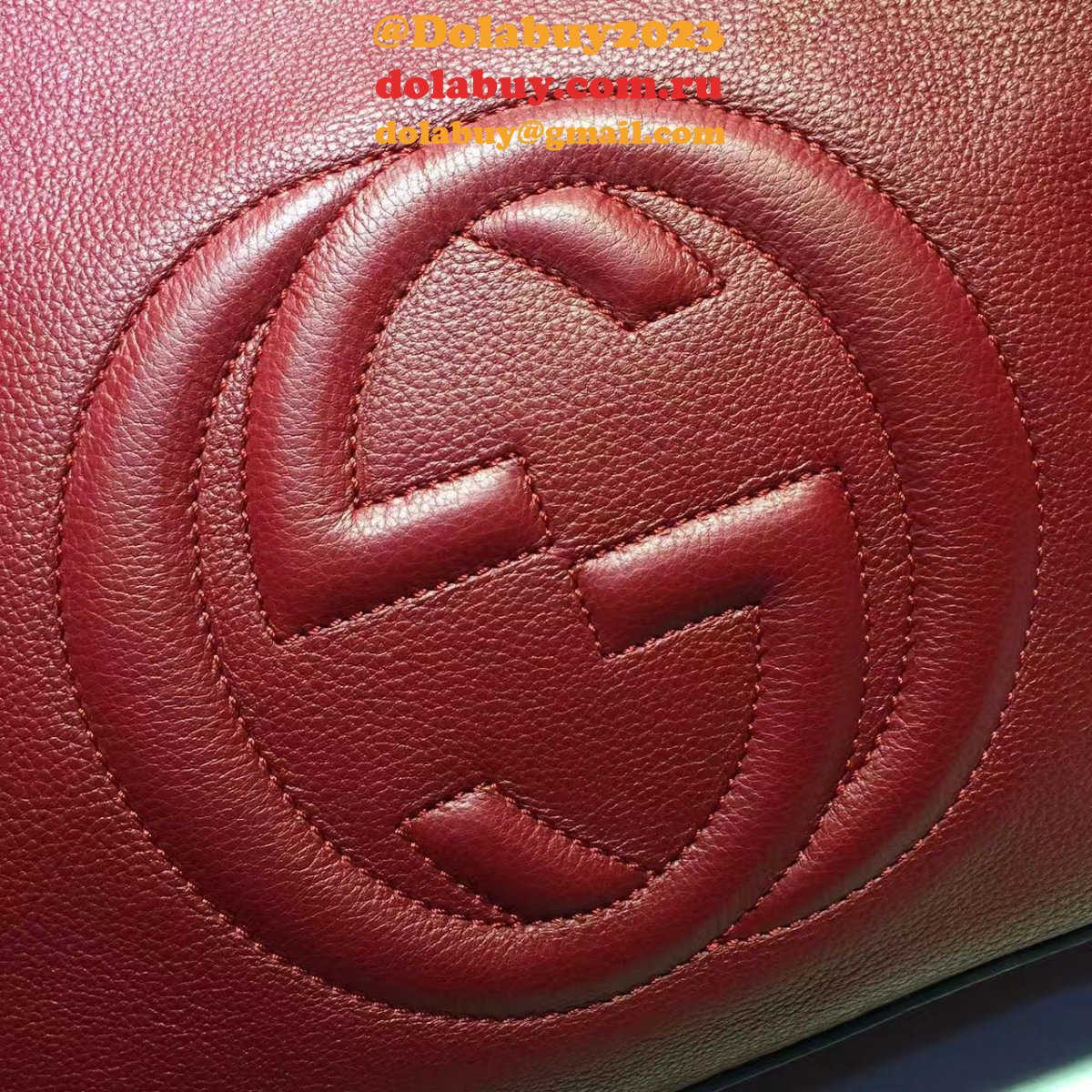Replica Gucci Luxury Shoulder Soho Leather Hobo 408825 Bag