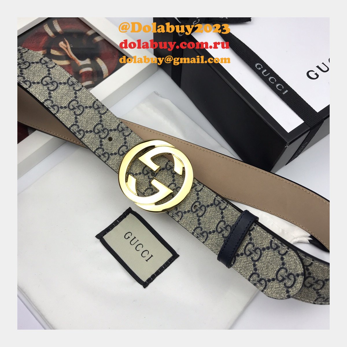 Gucci Belt With Double G Buckle 38mm Cheap