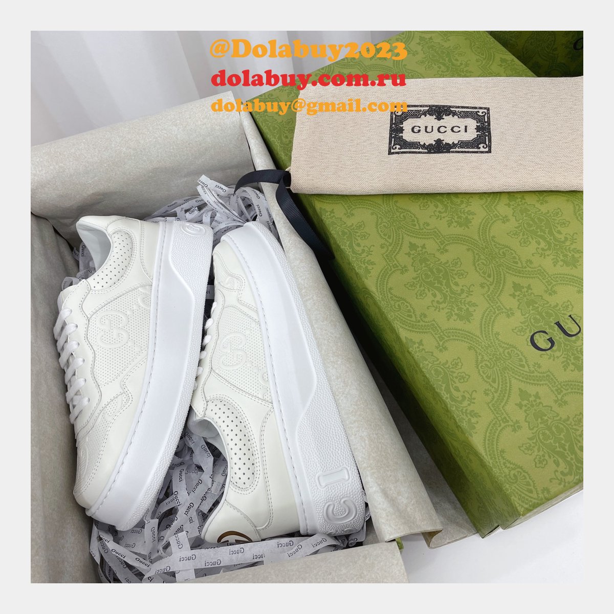 Gucci Replica GG Logo Shoes Online