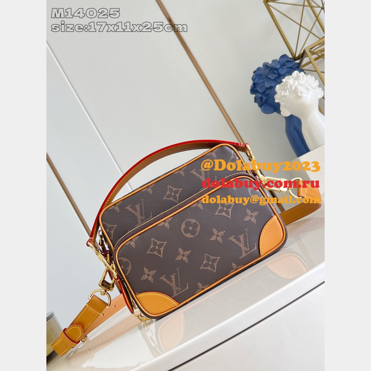 Nil Bag Louis Vuitton Fake M14025 Luxury Autres Cuirs Monogram Brown