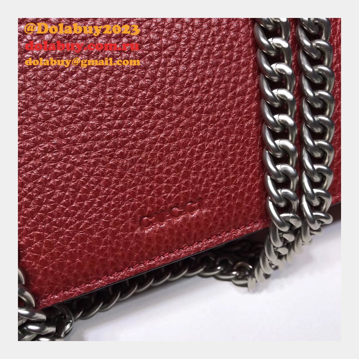 7 Star Gucci Replica Dionysus leather mini 421970 bag