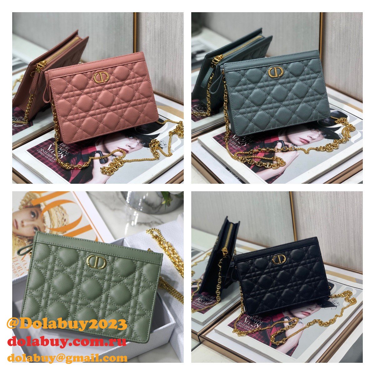 Where to buy High Quality Dior Clutchs Fake Bag