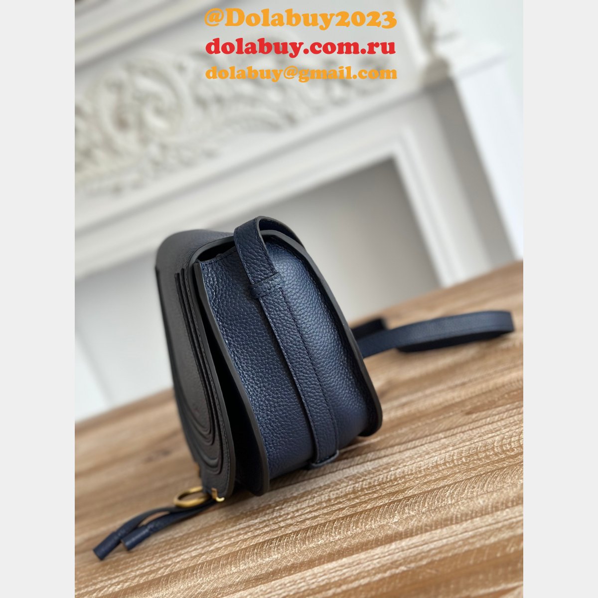 Top Quality Chloe Marcie Cowhide 1:1 Mirror Handbag