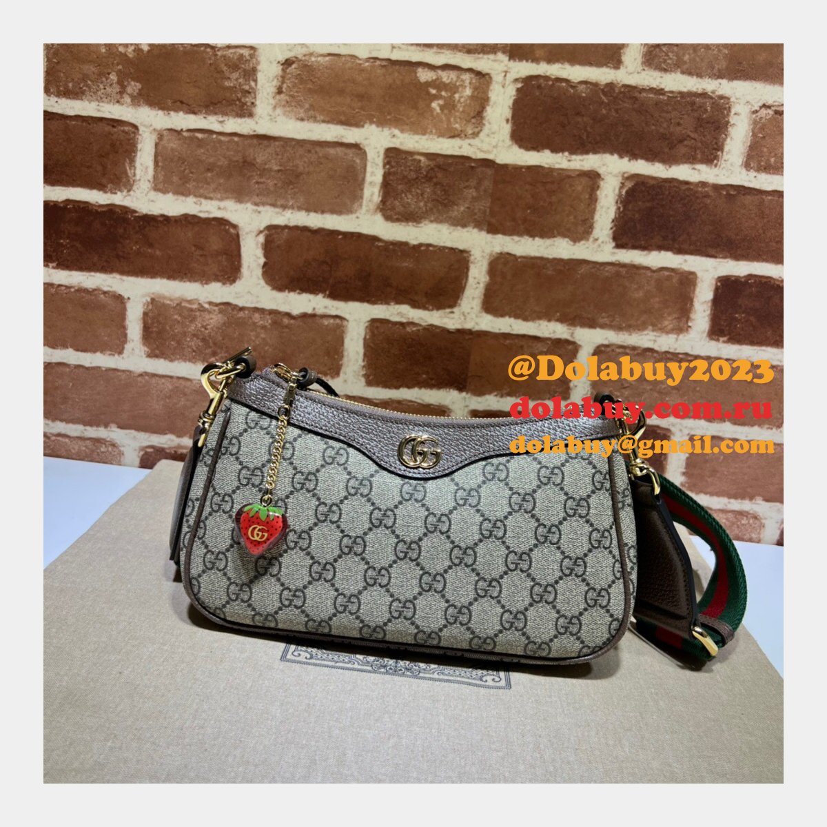 7 Star Gucci 735132 Replicas Ophidia GG High Quality handbag