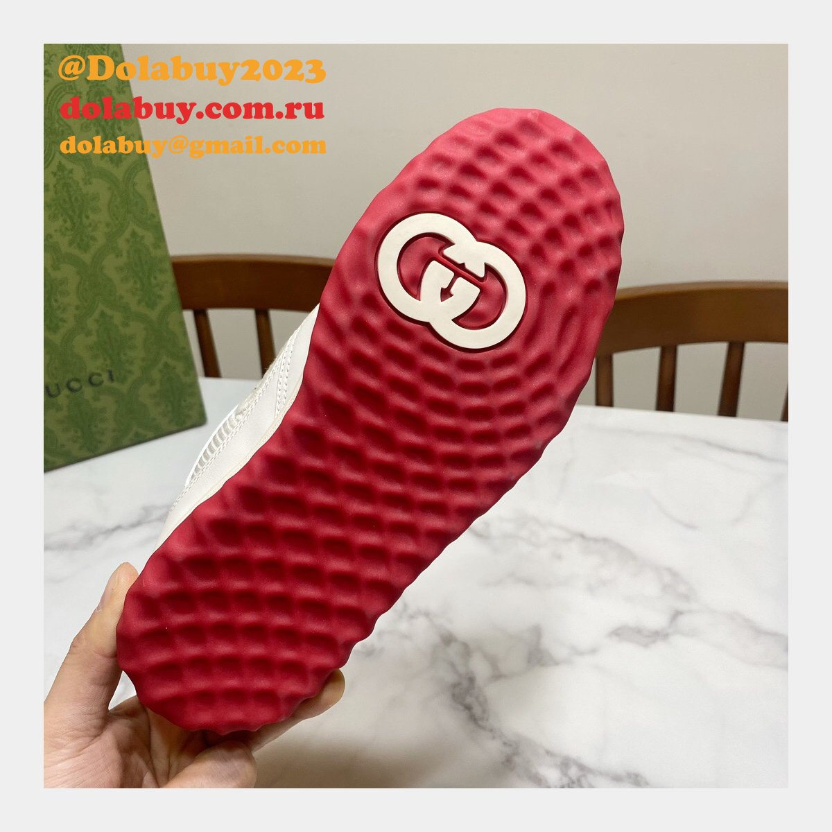 Gucci Replica Inspired Mac80 Leather Low-top Sneakers 1:1 Mirror Shoes