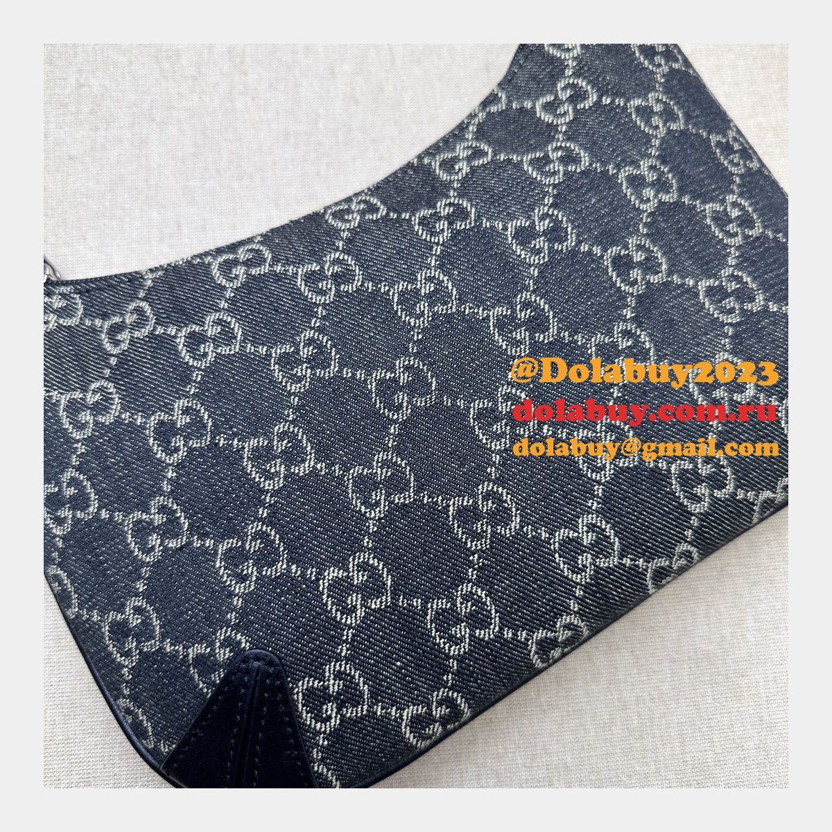 High Quality Horsebit Gucci Duplicate 774719 Black Bags