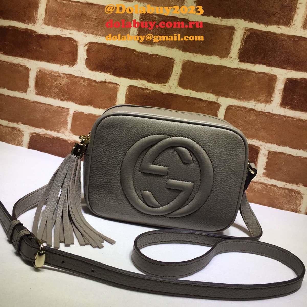 AAA+ Gucci Replicas Soho small leather disco 308364 bag