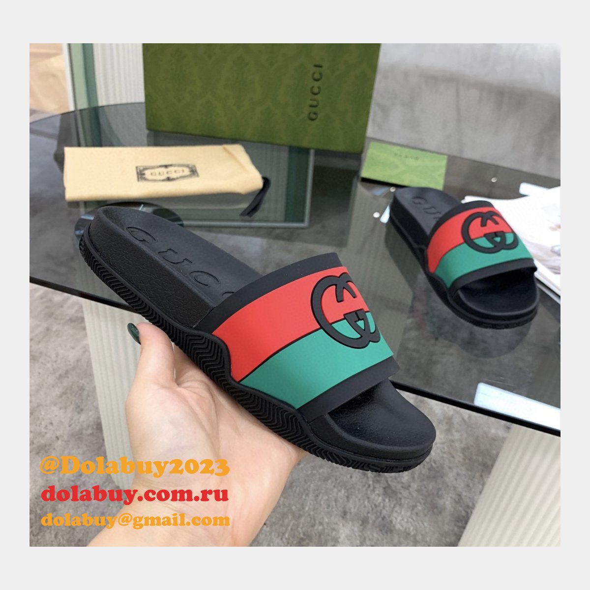 Perfect Gucci Quality Replica Sandals Gu7 Shoes