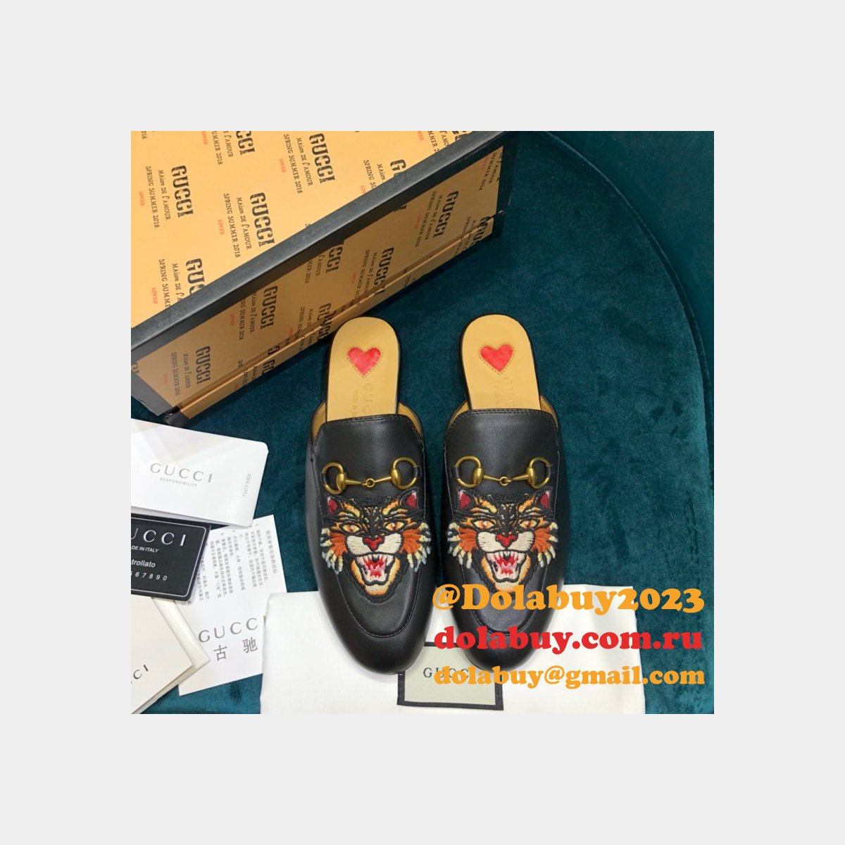 Top Gucci Loafers Slipper 002