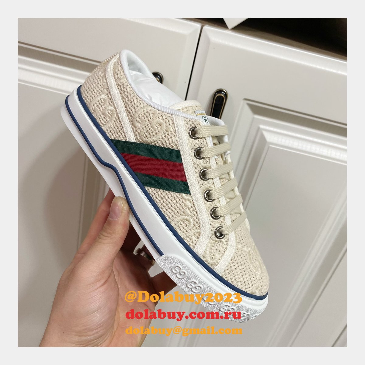 Buy Inspired Replica Gucci Canvas Designer Shoes