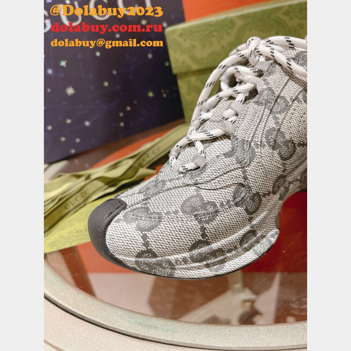 High Quality Copy Run Shoes Gucci Togo Luxury Designer
