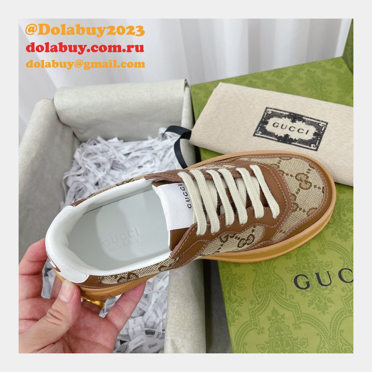 Gucci Replica GG Logo Shoes Online