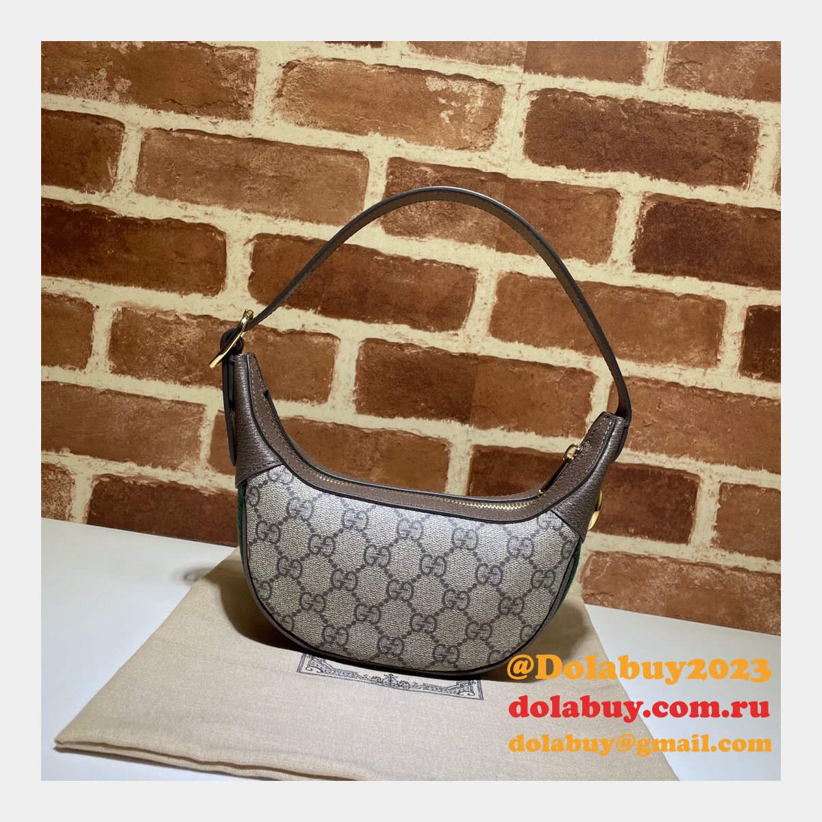 Designer AAA Gucci 658551 Ophidia GG mini bag in GG Supreme