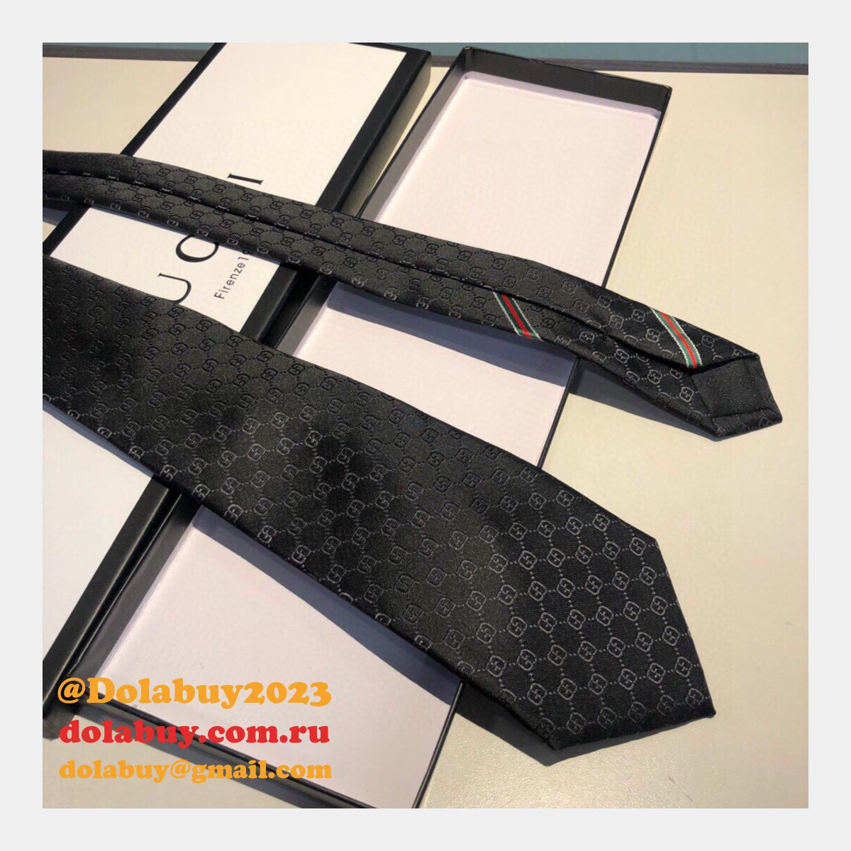 Replica Gucci Ties for Men Round neck