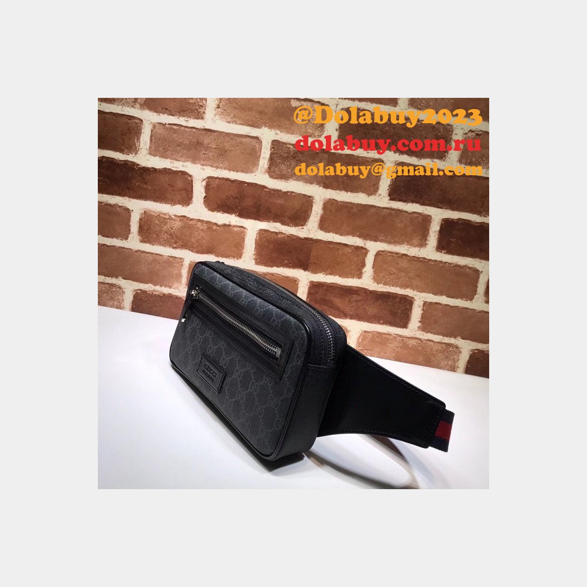 Top Gucci Black Belt Replica 474293