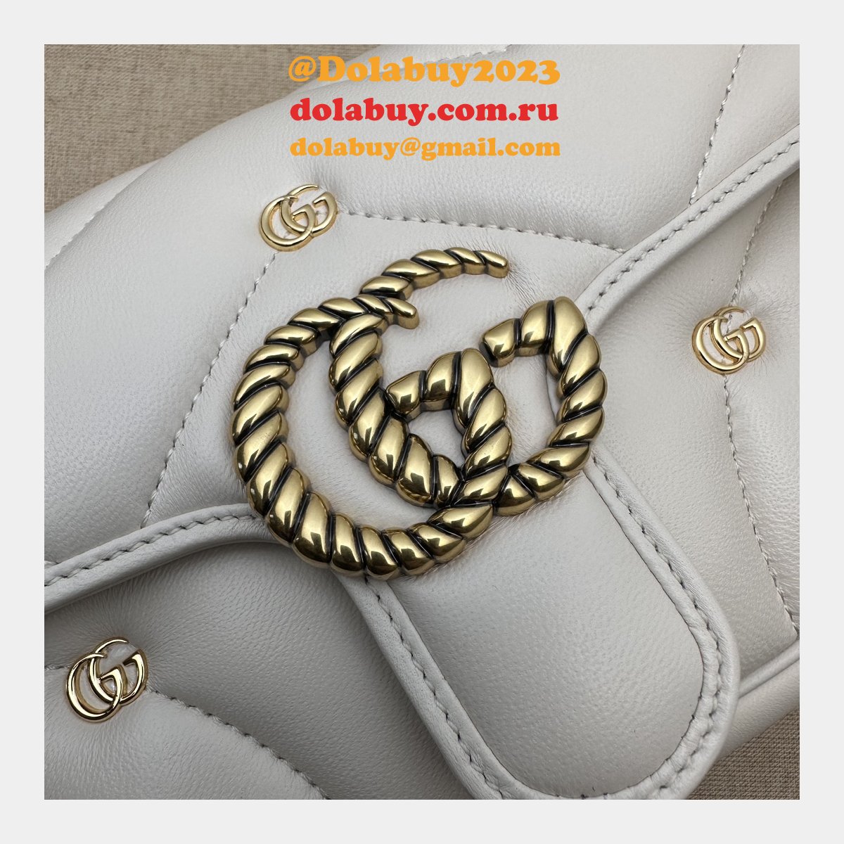 GG Marmont Matelassé 446744 Wholesale Gucci Replicas Bag