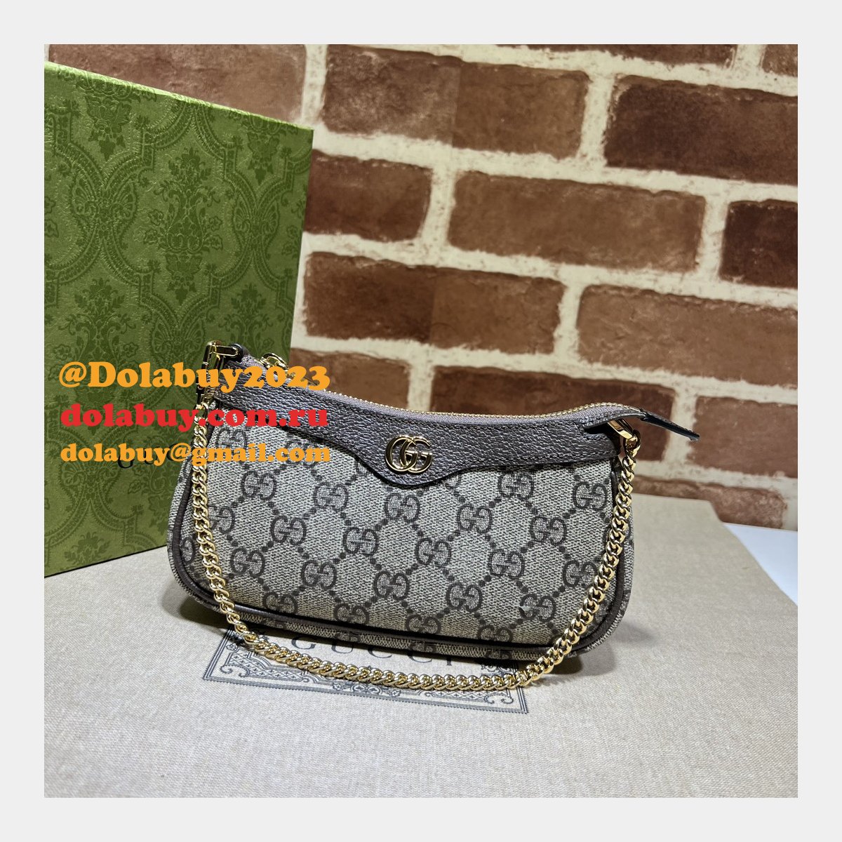 Inspired Ophidia Gucci Designer Supreme 764960 Fake Bag