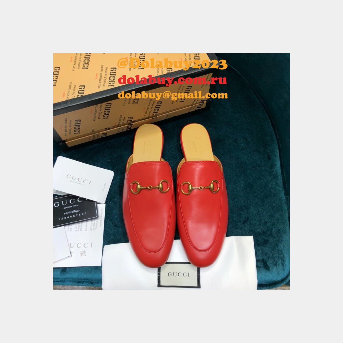 Top Gucci Loafers Slipper 005