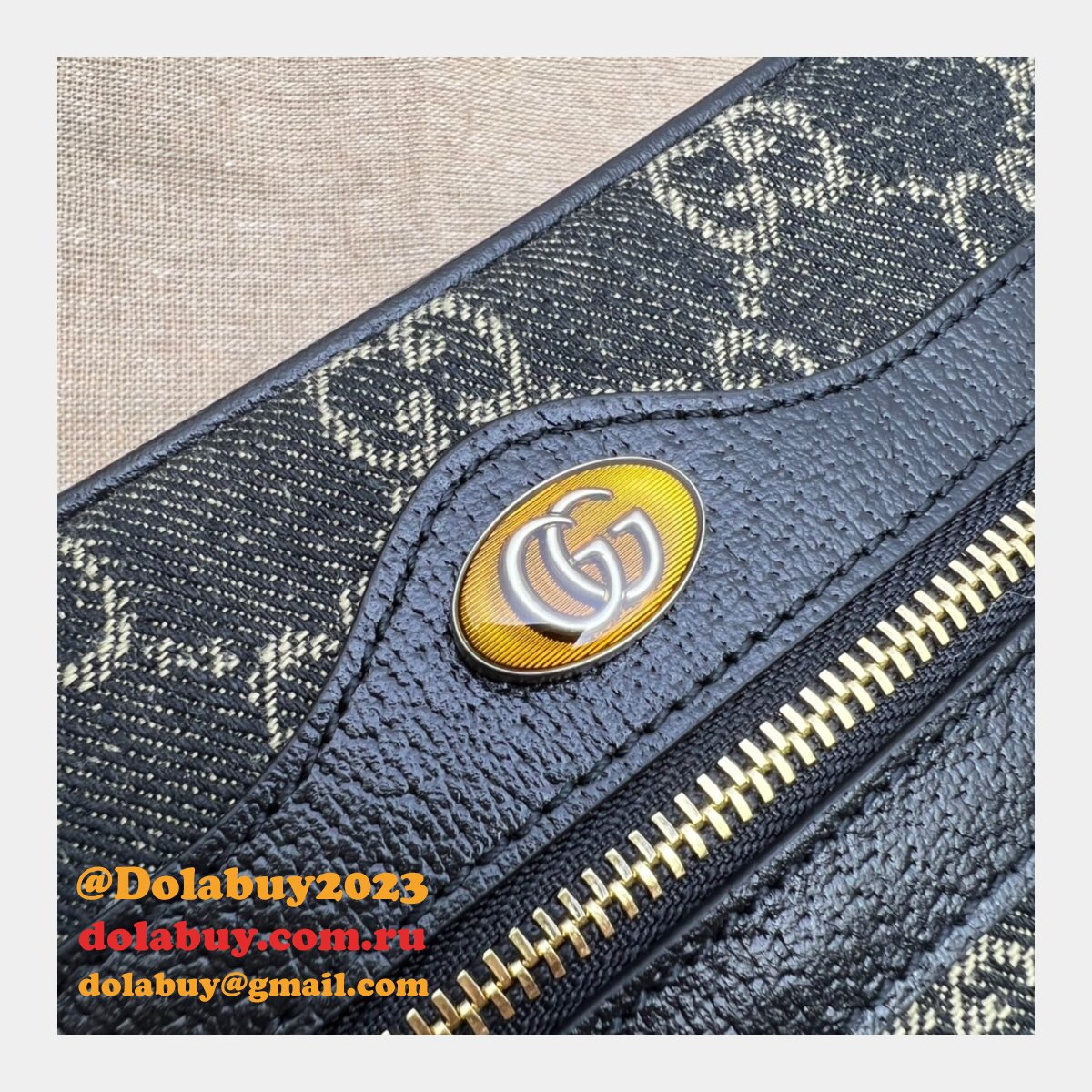 Perfect 7 Star Gucci Replica 517350 Ophidia GG mini bag