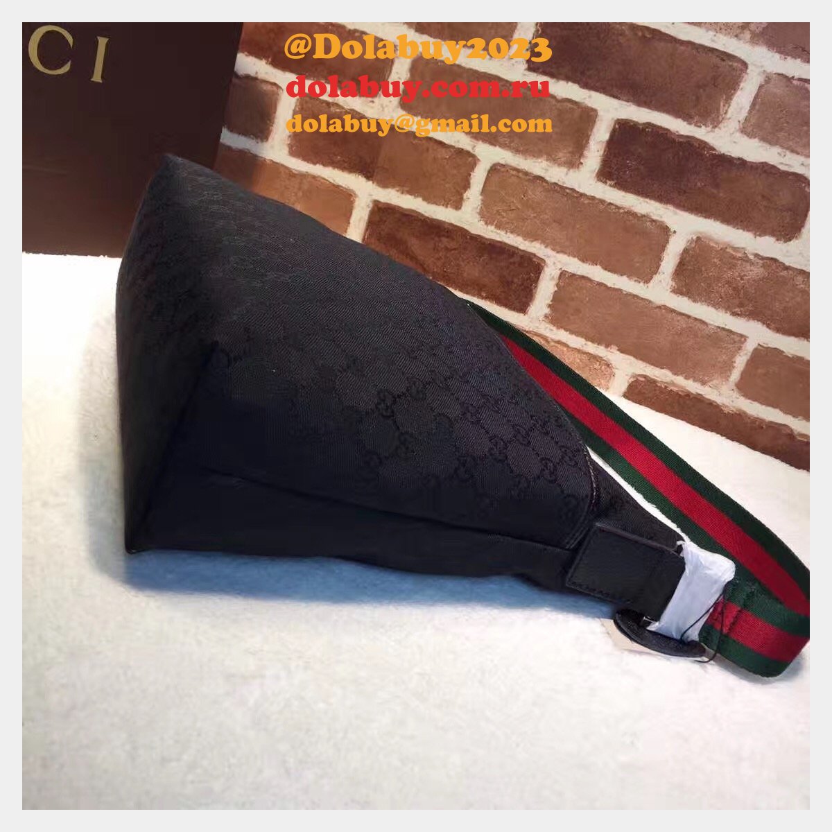 7 Star Gucci Cheap Crossbody 189751 Gg Canvas Messenger Bag
