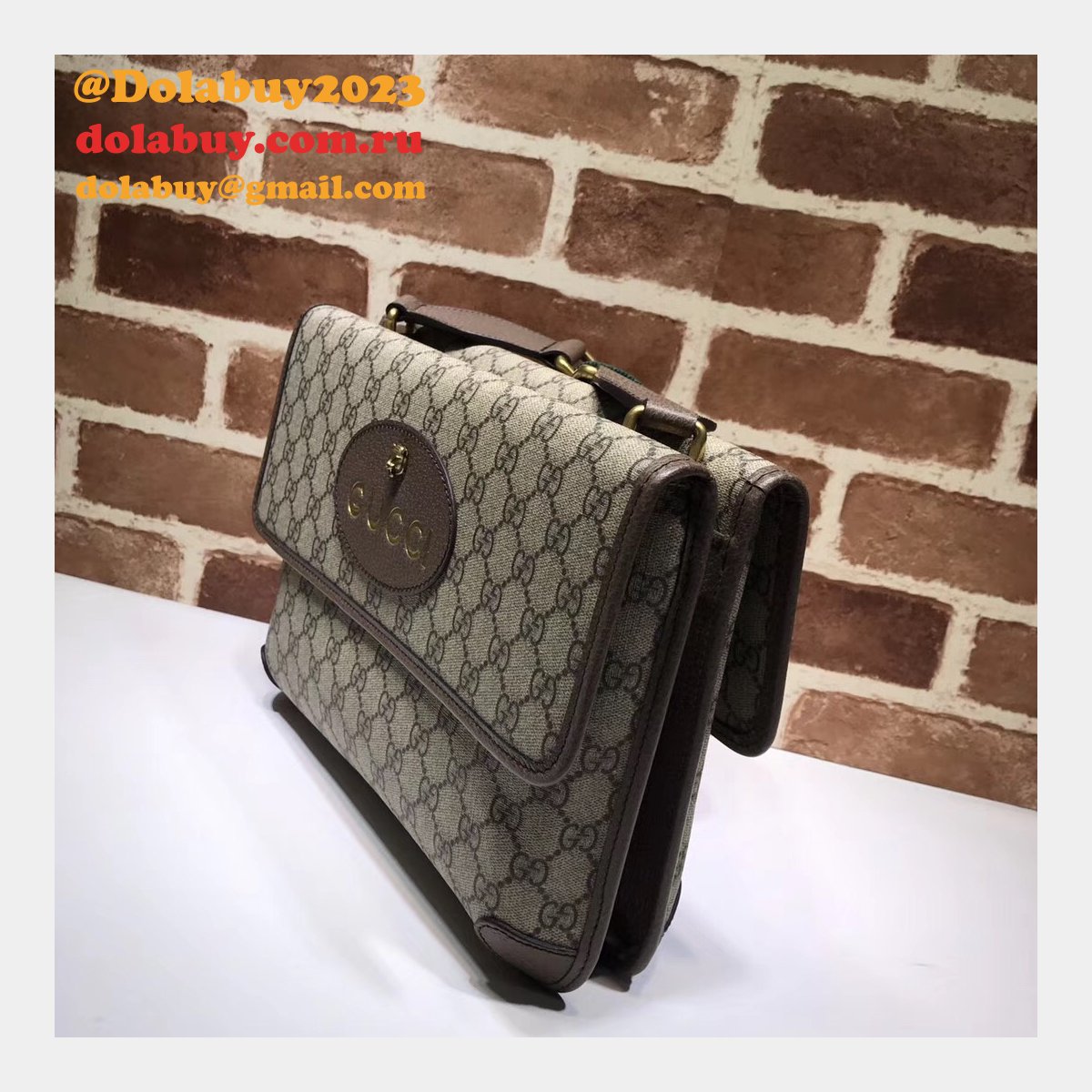 Gucci Best Top Quality GG Supreme messenger 495654 Bag