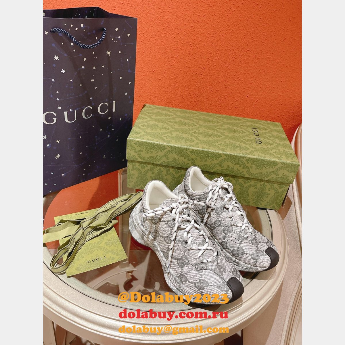 High Quality Copy Run Shoes Gucci Togo Luxury Designer
