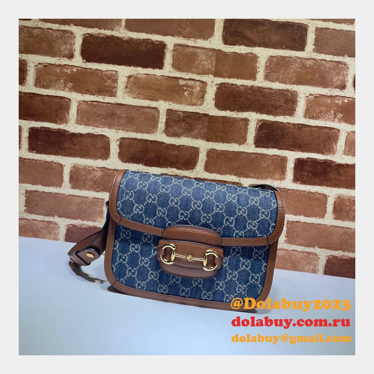 First Copy Gucci Replica 602204 Horsebit 1955 shoulder bag