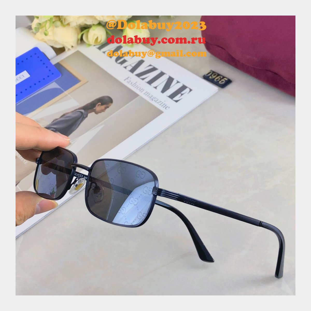 Gucci 2025 Retro Versatile Sunglasses