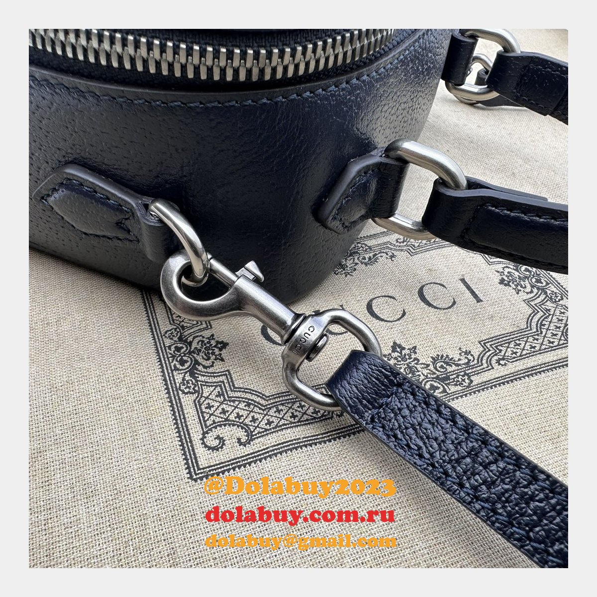 Ophidia GG Gucci Wholesale 772157 Top Handle Fake Bag
