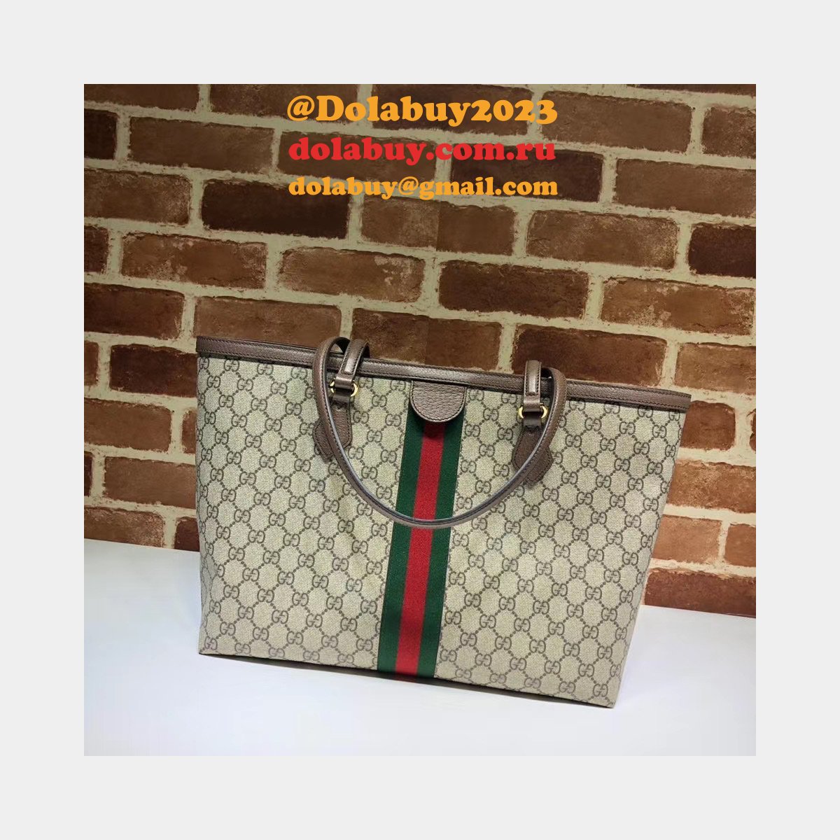 Fake Gucci Ophidia GG medium tote 631685