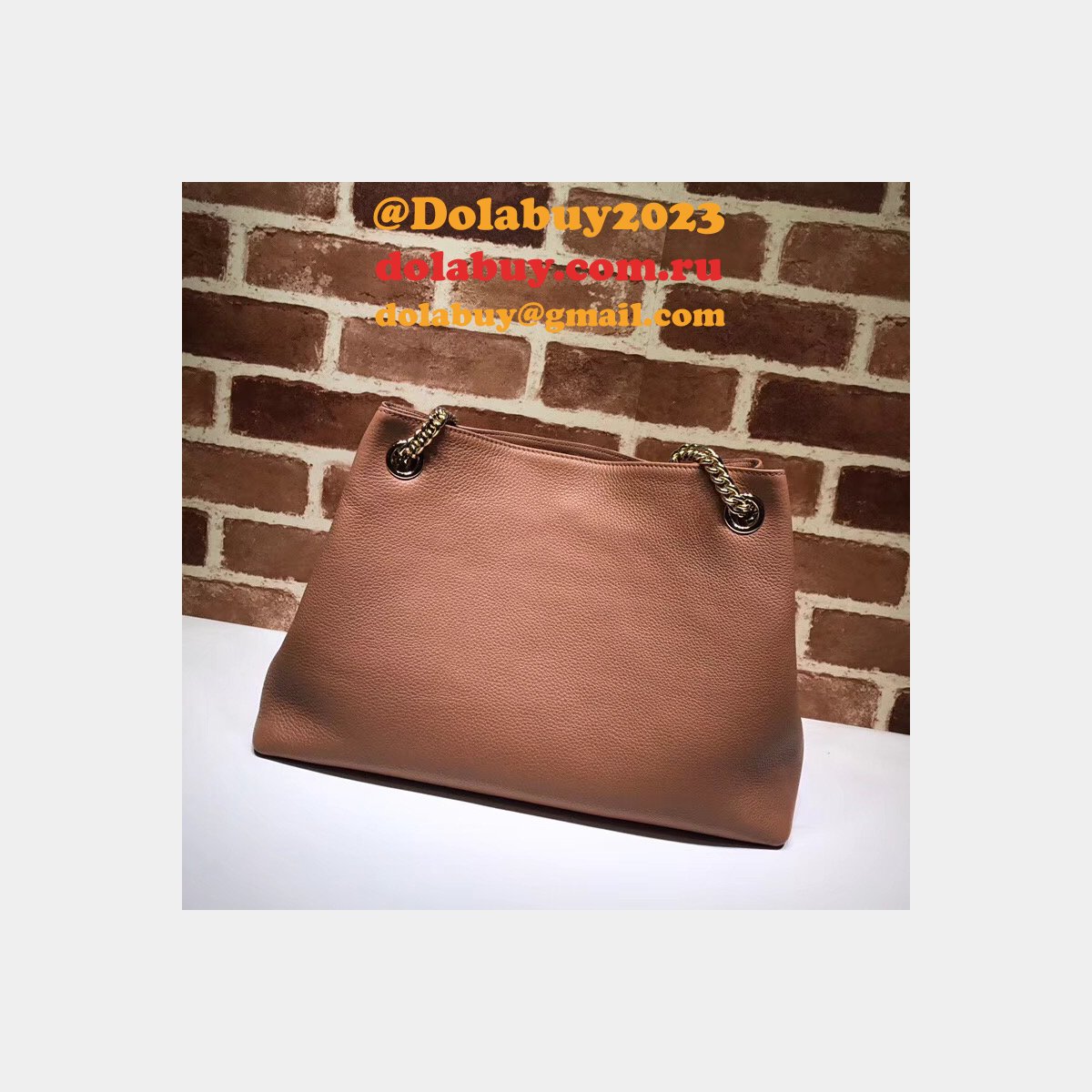7 Star Gucci Replica Soho leather shoulder 308982 bag