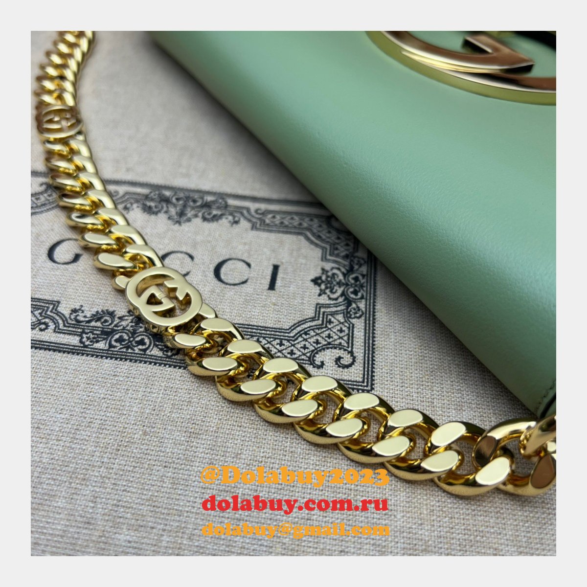 Luxury 7 Star Gucci New Blondie 699268 shoulder fake bag