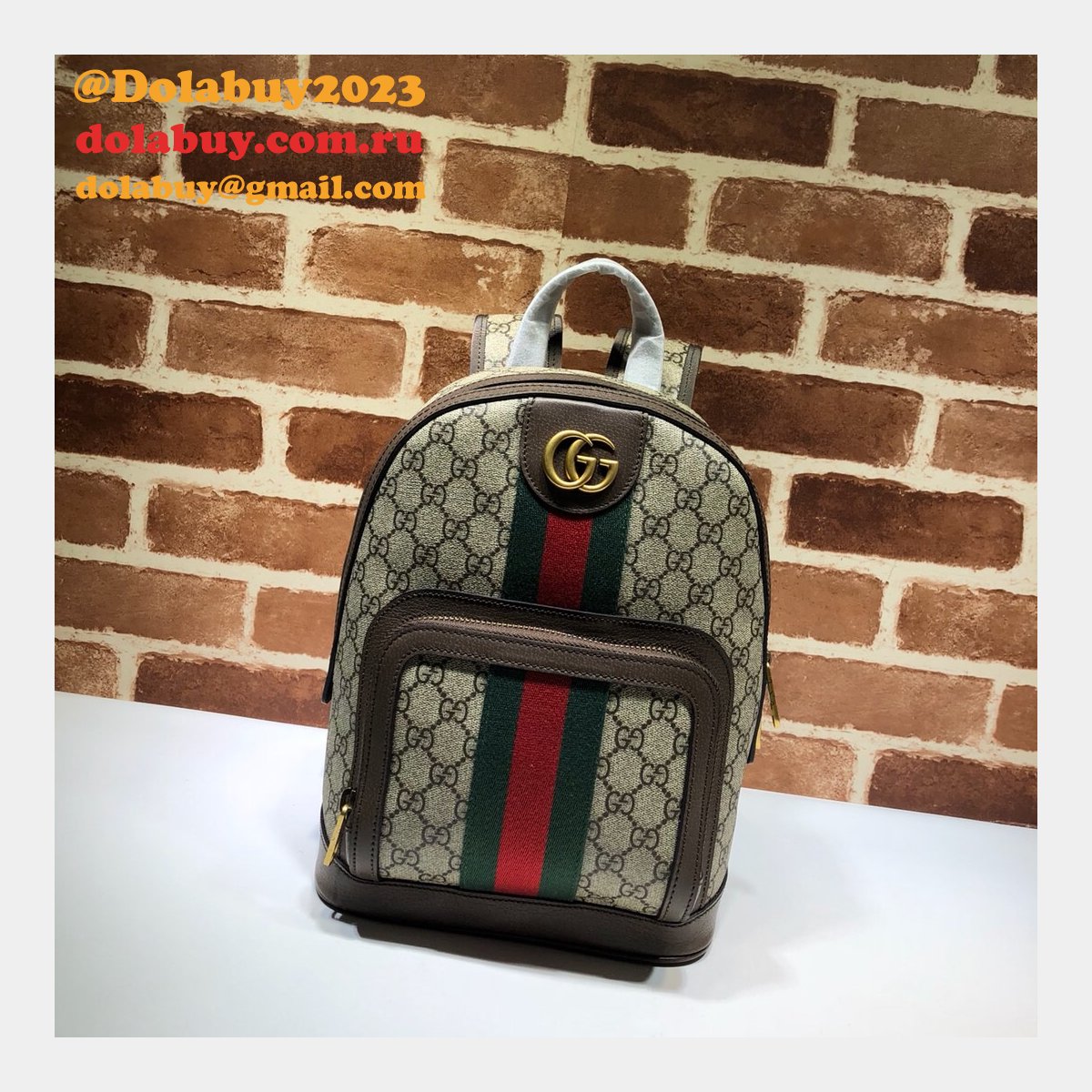Ophidia GG small backpack Replica Gucci 547965