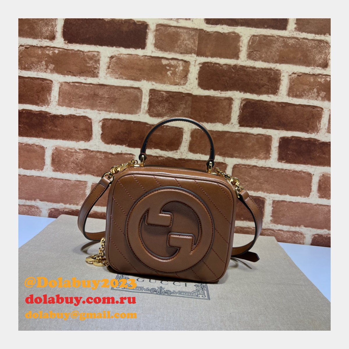 Designer Gucci Replica Crossbody 744434 Blondie Top Bag