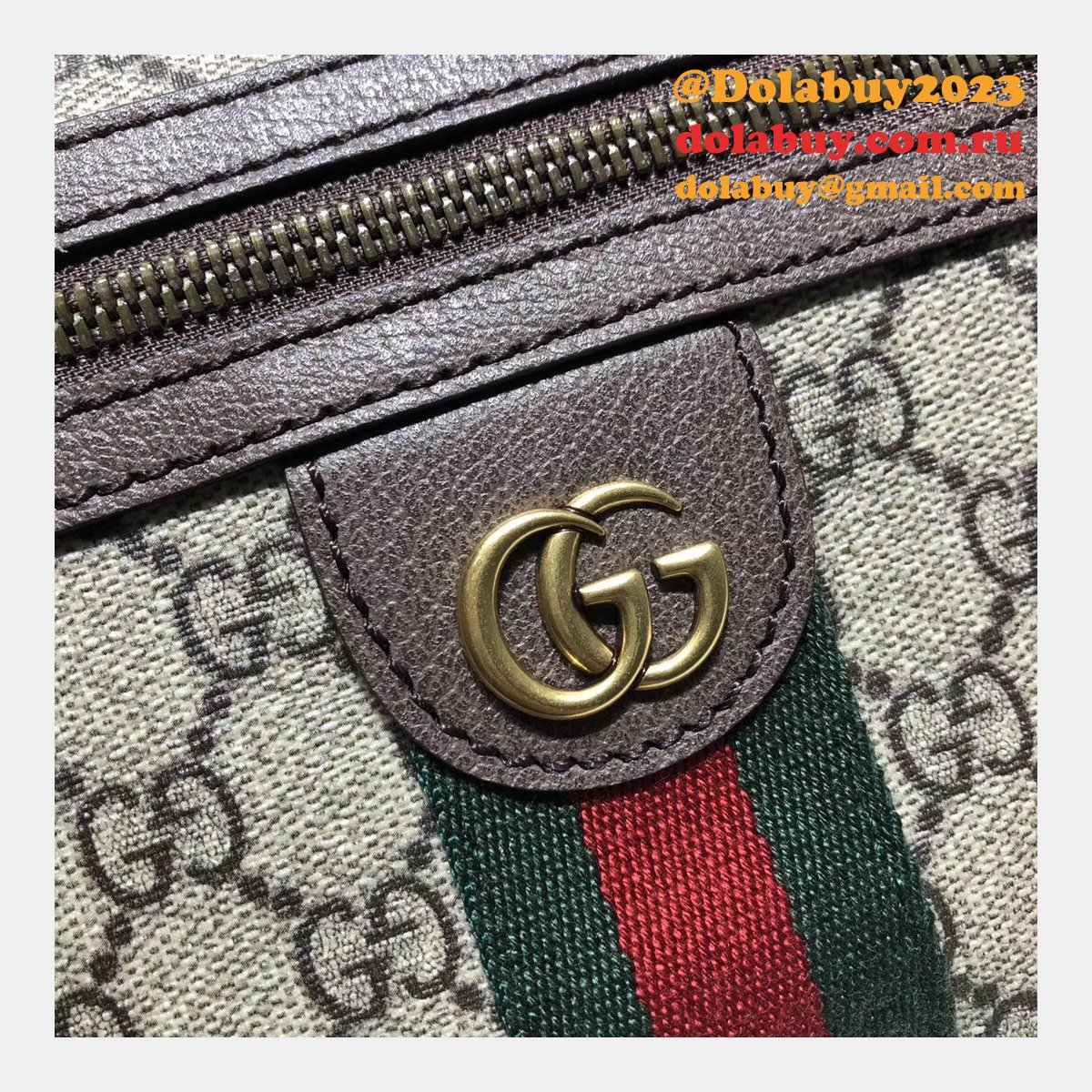 7 Star Gucci GG Belt Supreme Ophidia Bags for Men