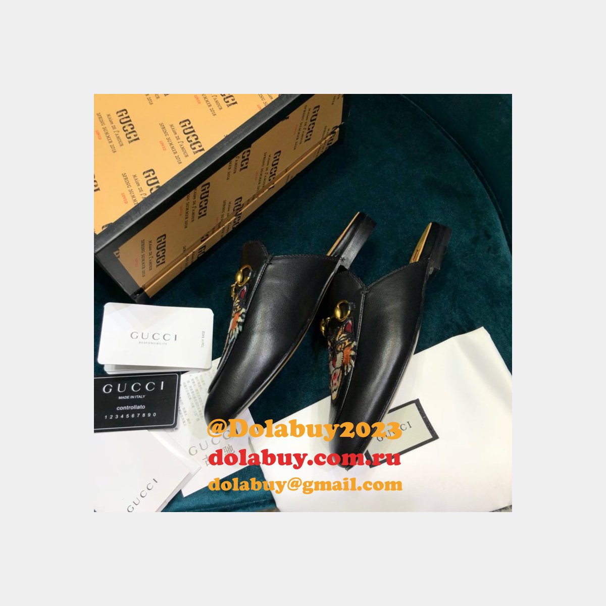 Top Gucci Loafers Slipper 002