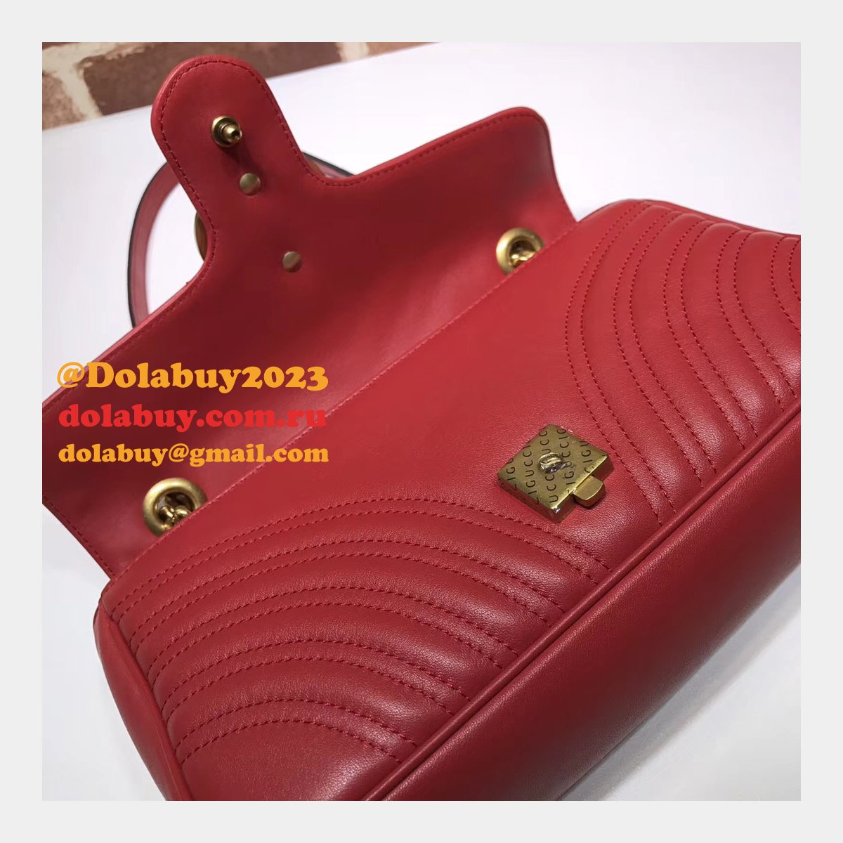 Gucci GG Marmont Replica 443497 Ladies Shoulder Bag