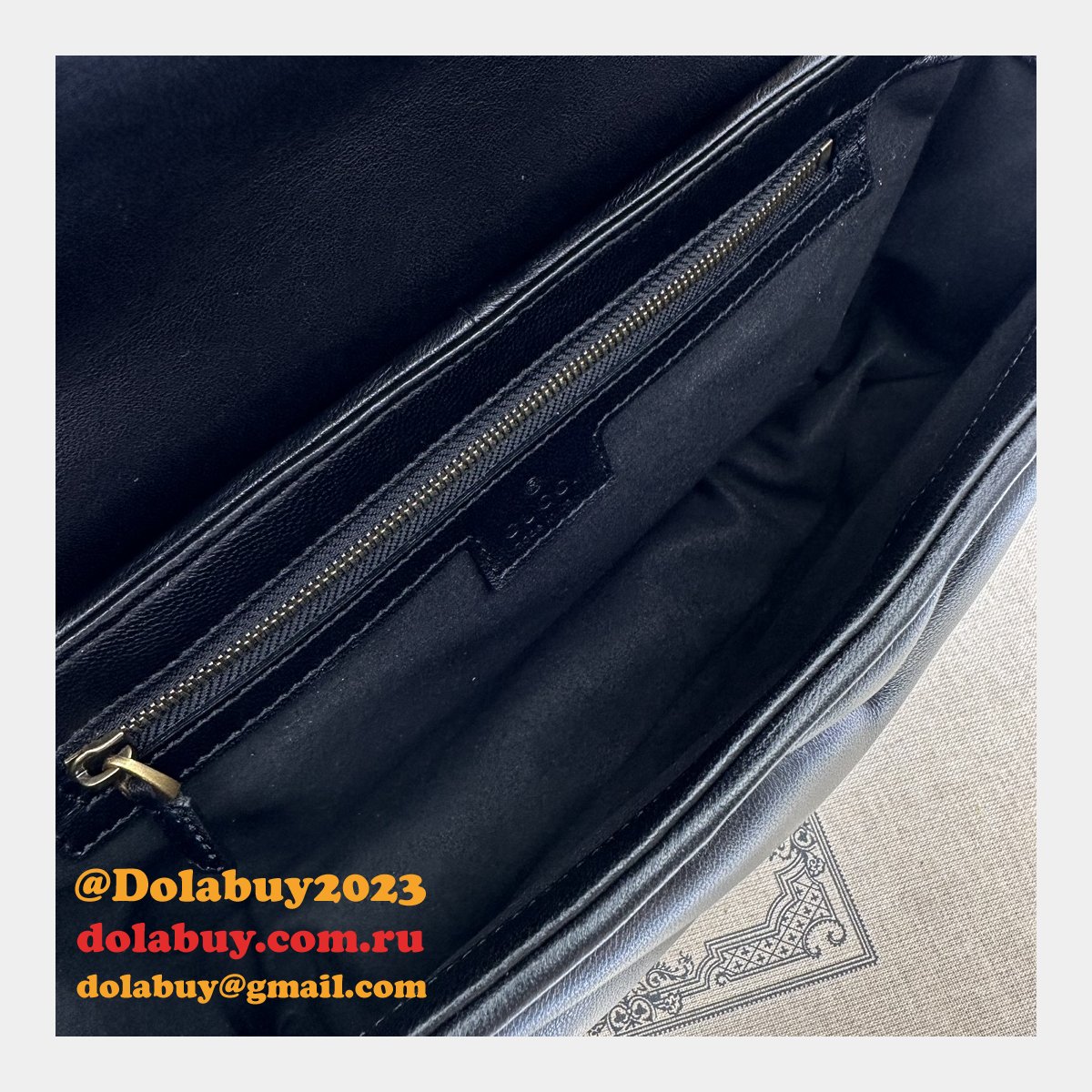 Matelassé Copy 443497 Gucci GG Marmont Small Replicas Bag