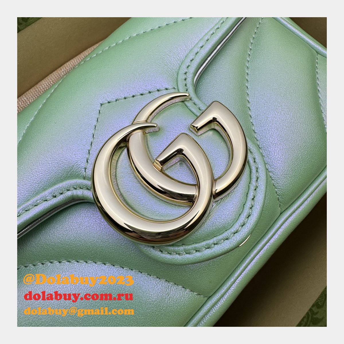 Perfect 476433 GG Marmont Super Gucci 7 Star Inspired Bag