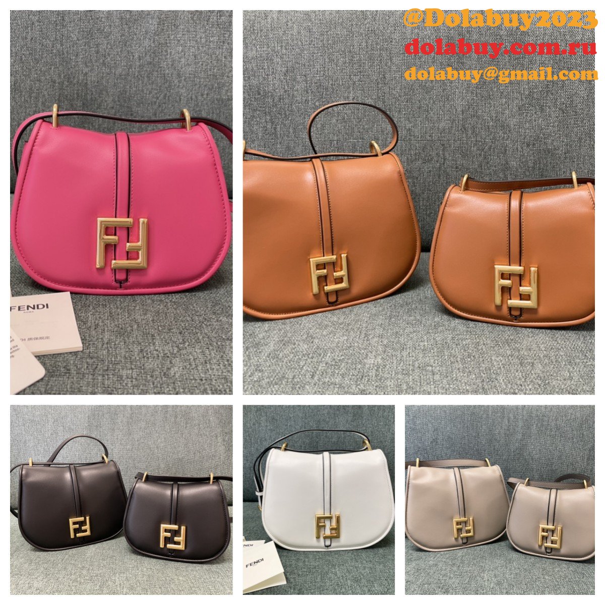 Top Quality Buy Fendi Cmon Fake Designer 8622 1:1 Mirror Bags