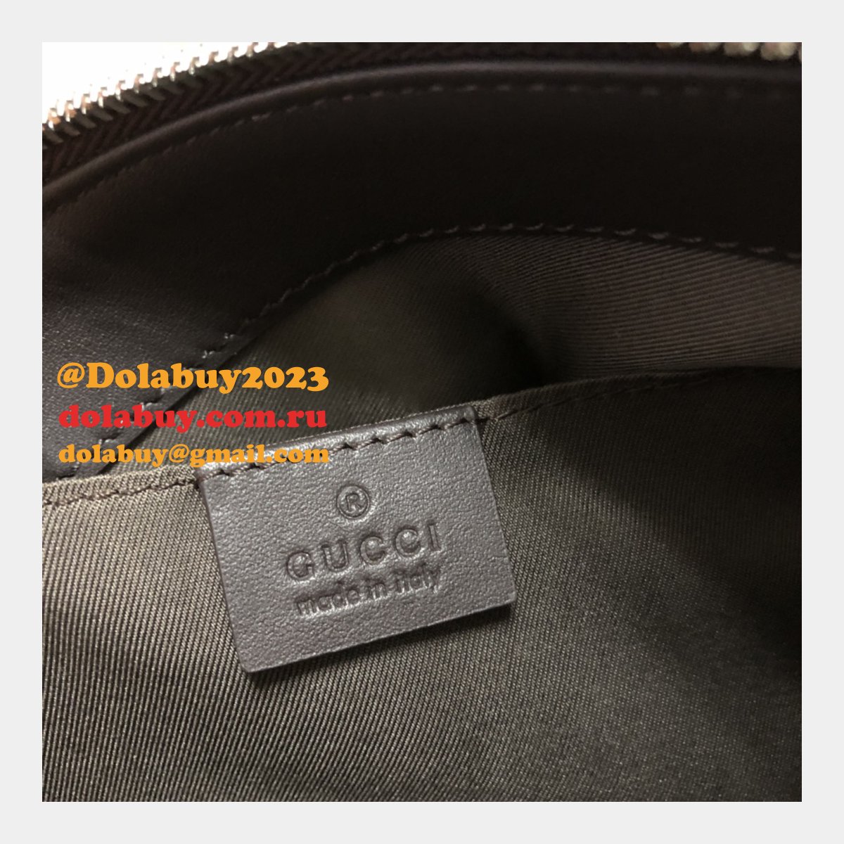 Replica Gucci 7 Star GG Supreme Gray Small Messenger 523599 Bag