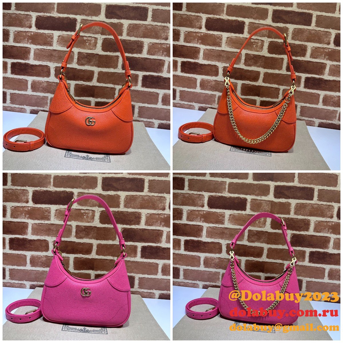 Gucci Knockoff 731817 Aphrodite Chain Shoulder Fashion Bag