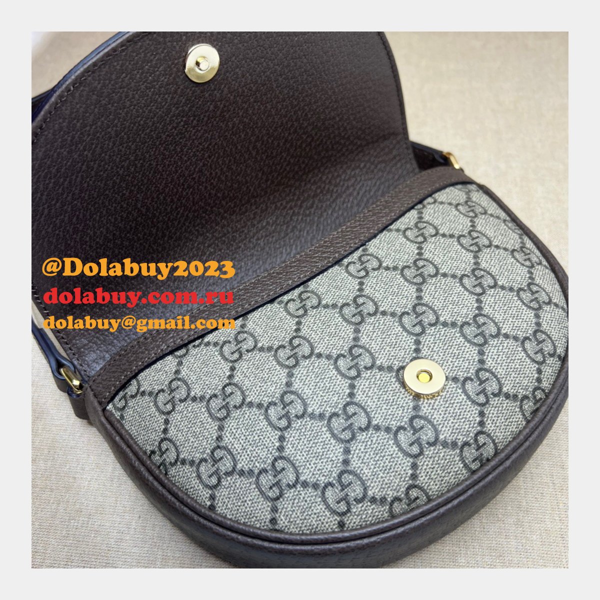 Gucci High Quality Ophidia 757309 GG shoulder Copy Bag