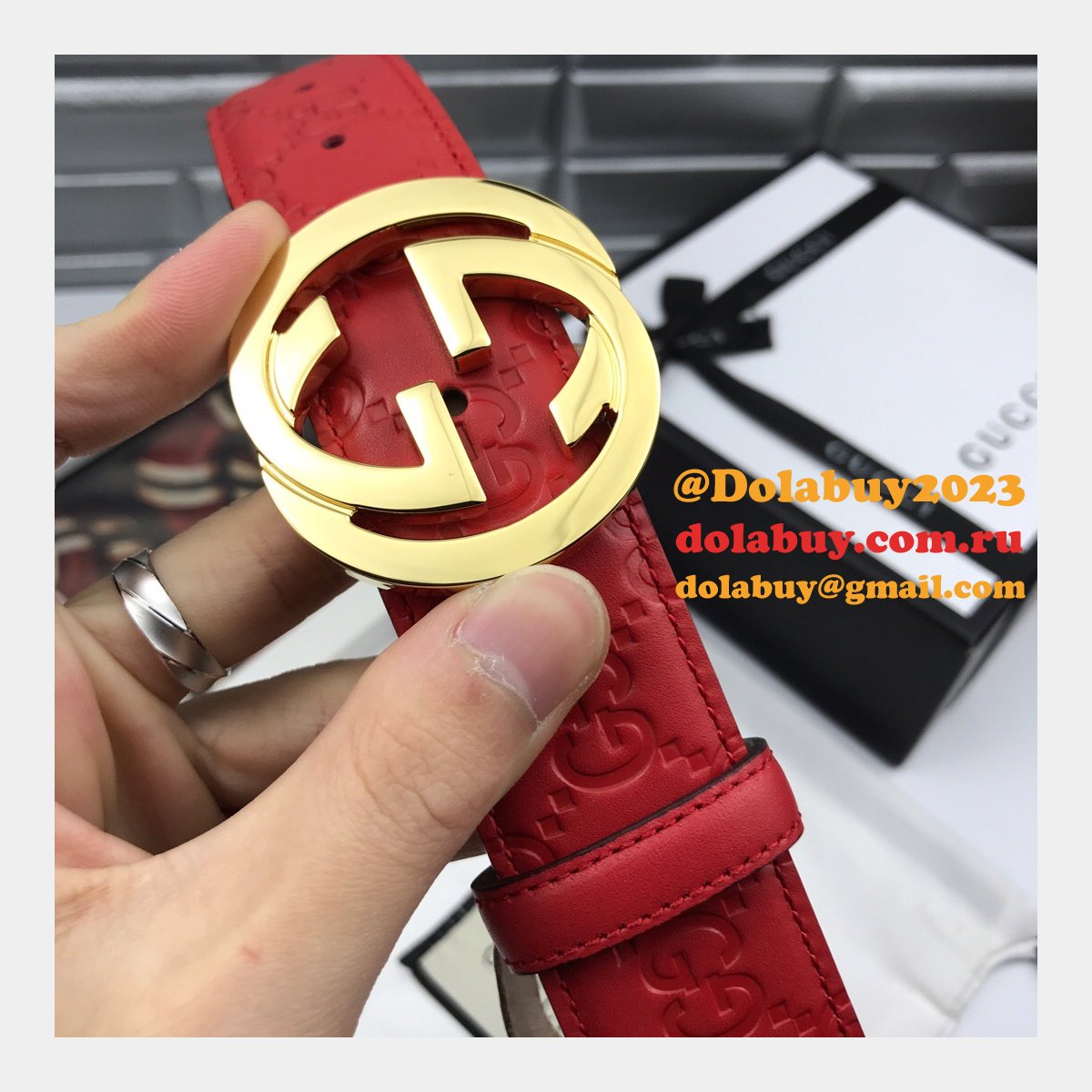 High Quality Gucci Replica Leather Belts