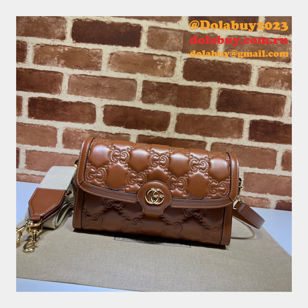 Gucci Design 724529 GG Matelasse Replica Top Bag