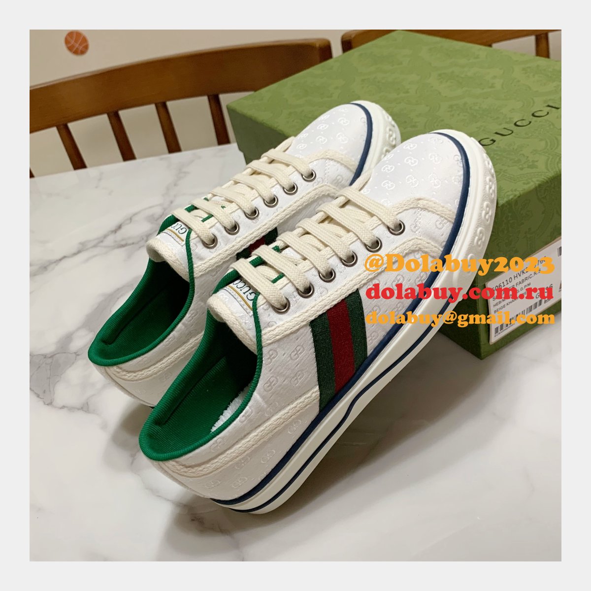 Duplicate Men/Women Best 1977 Gucci Replica High Quality Canvas Shoes
