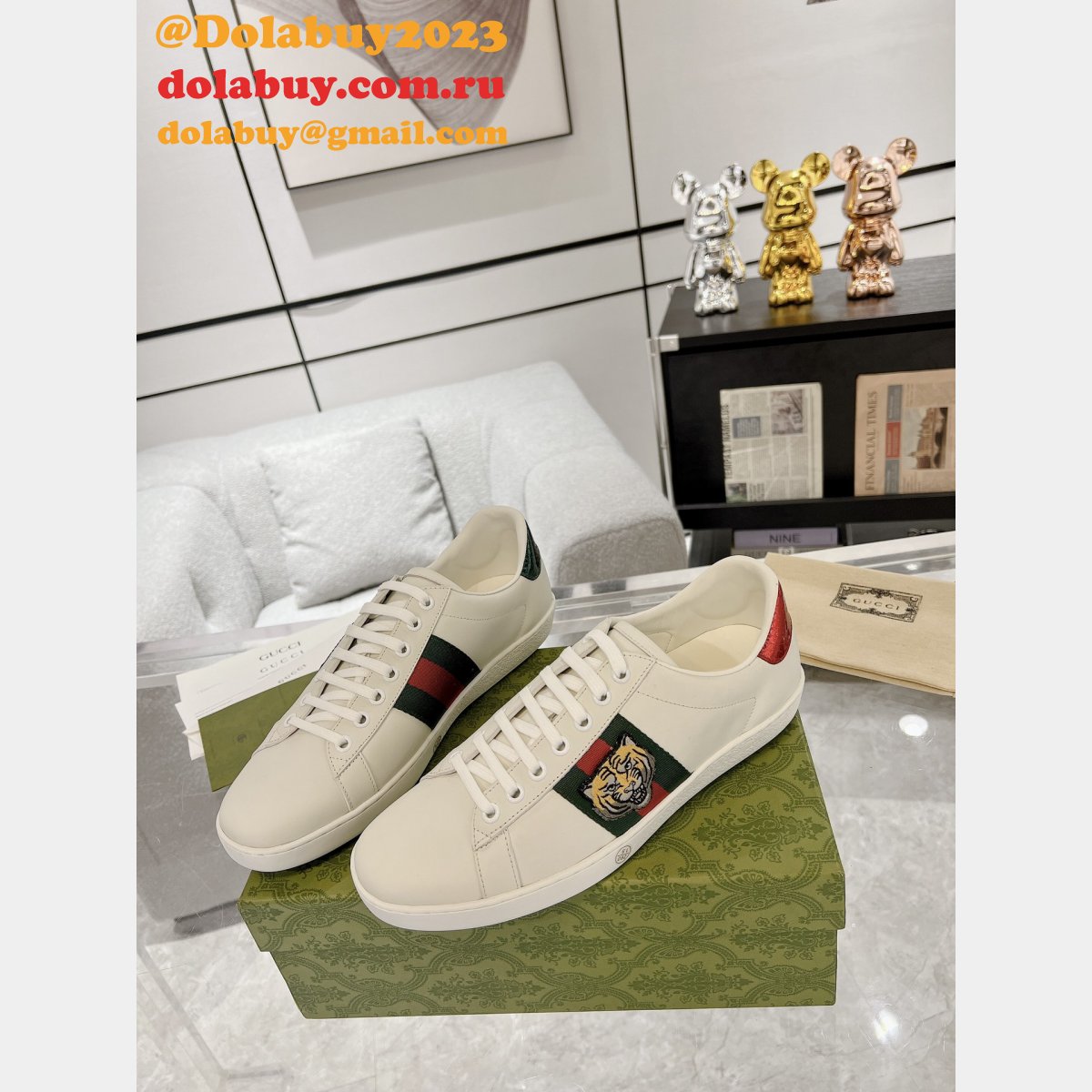 Replica Best Quality Ace Gucci Sneakers UK Shoes