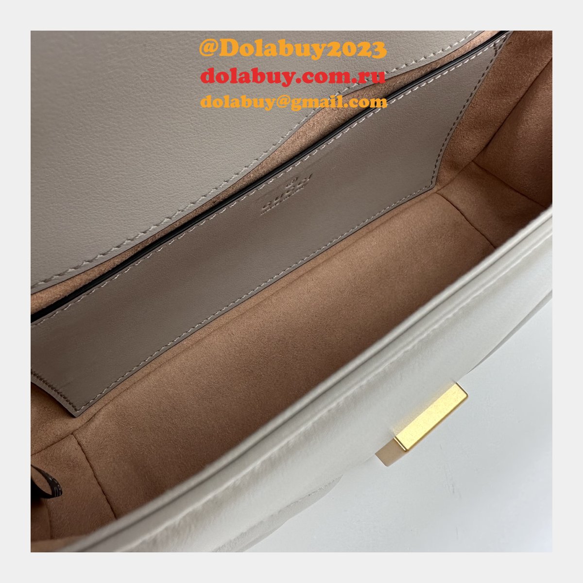 Grey GG Marmont 446744 Mini Matelassé Gucci Replicas Bag