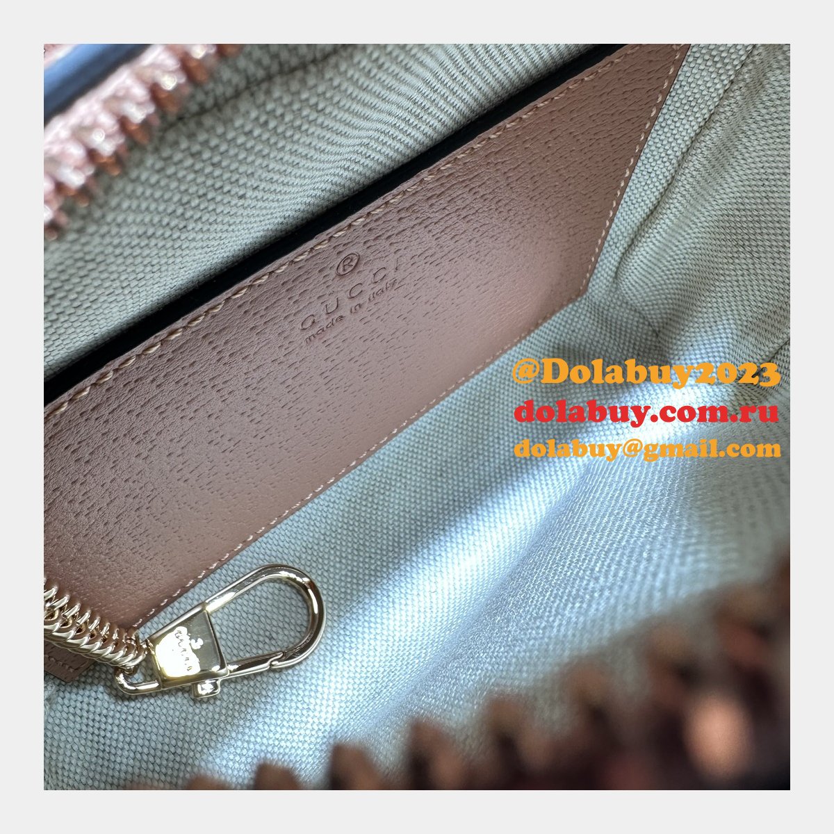 High Quality Gucci Pink Ophidia 574493 Replica Bag