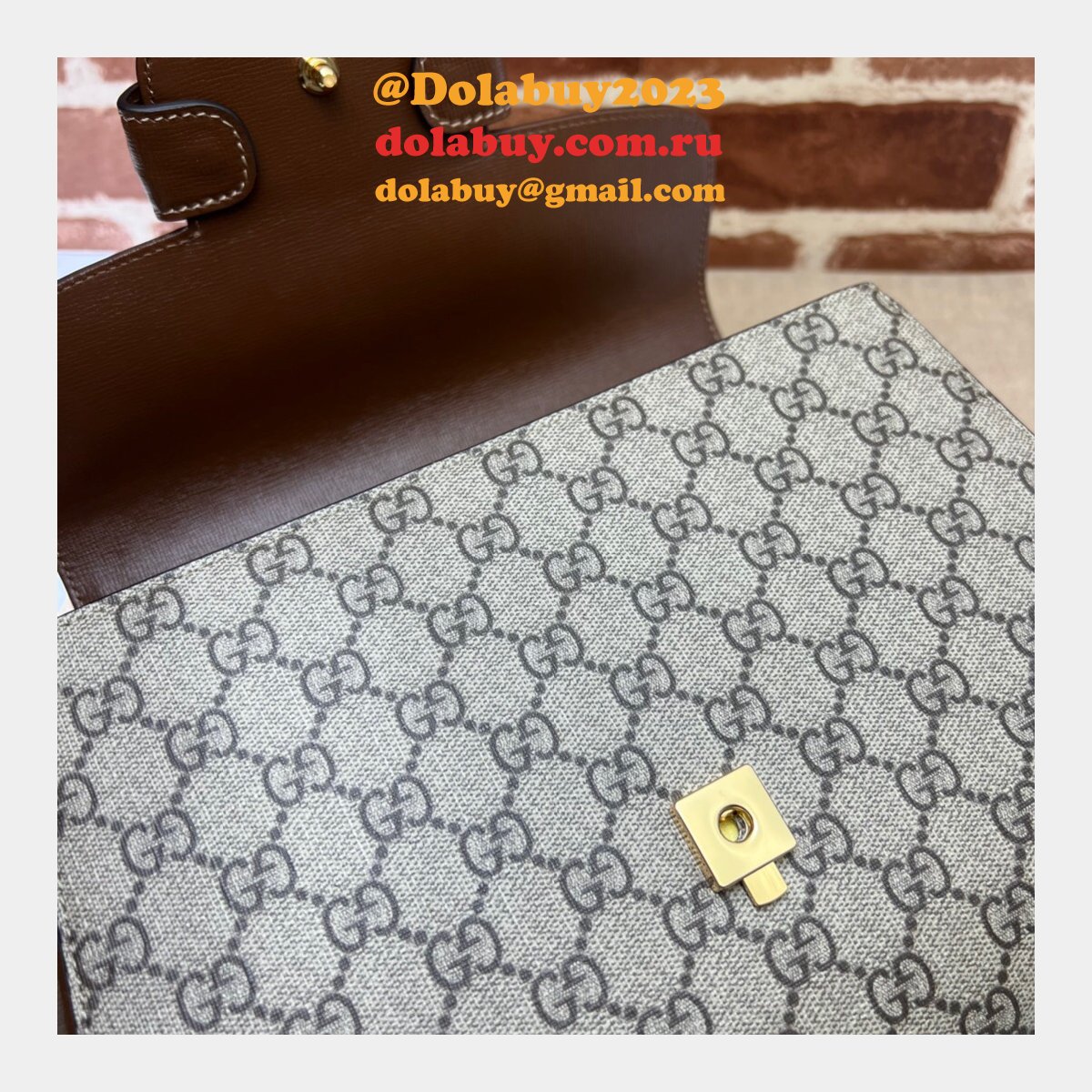 Replicas Gucci High-end Horsebit 1955 Top Handle 702049 Bags